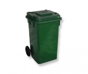 Бак для мусора (пластик., 100л) зеленый в Калининграде