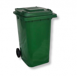 Бак для мусора (пластик., 240л) зеленый в Калининграде